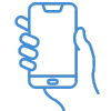 スマホでも操作可能アイコン