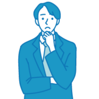 悩む男性